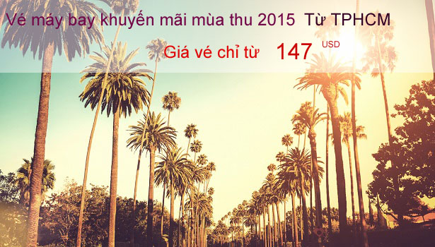 Vé máy bay Thai Airways khuyến mãi mùa thu 2015