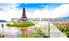 Vé máy bay khuyến mãi từ Hà Nội của Thai Airways